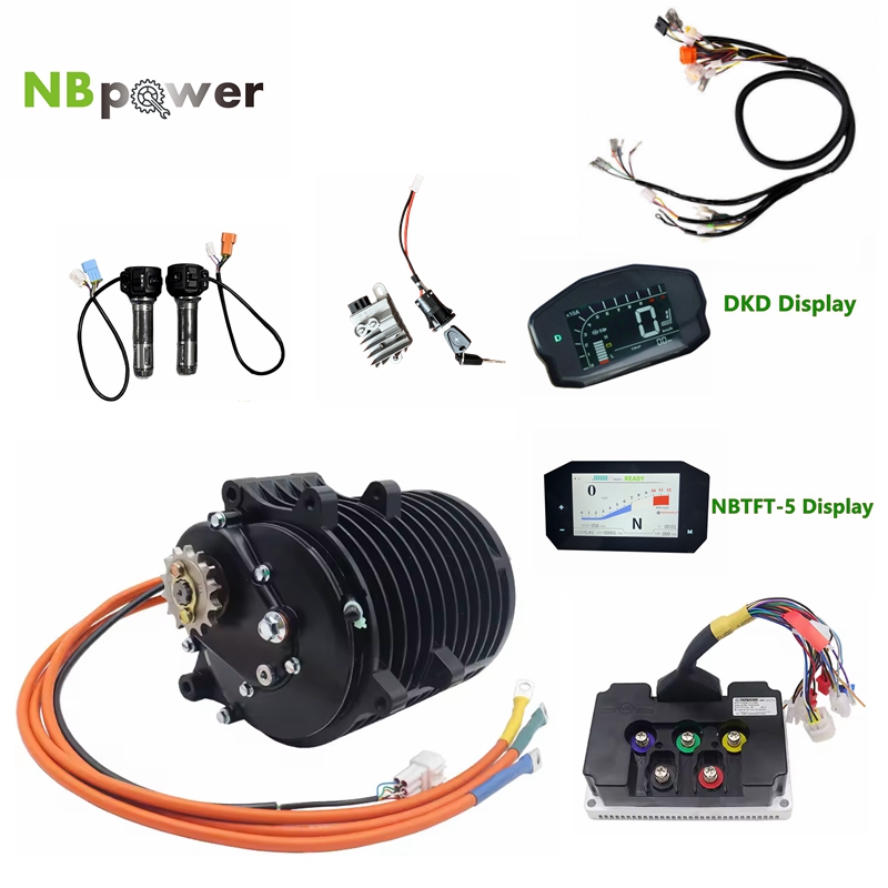 QS138 70H V3 3000W Mid-Drive M - đánh giá và giá Mid Drive Motor Kit 72V 3000W