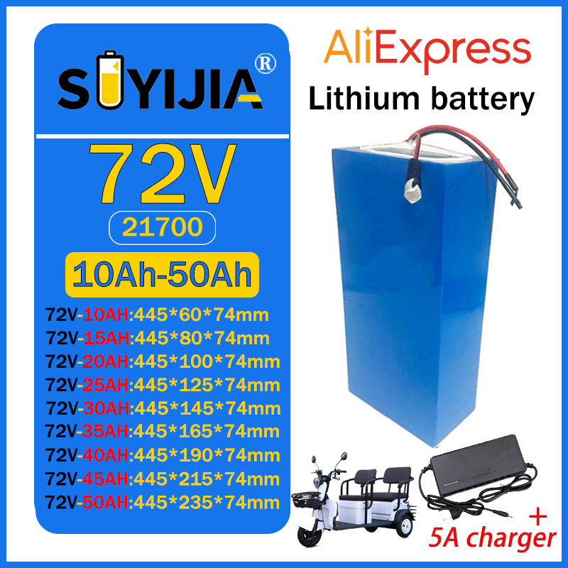 72V 50Ah 45Ah 20Ah 25Ah 30Ah 3 - đánh giá và giá 60V 30Ah Electric Scooter Battery
